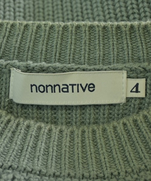 nonnative（ノンネイティブ）ニット・セーター 青 サイズ:4(XXL位) メンズ/2200703665089