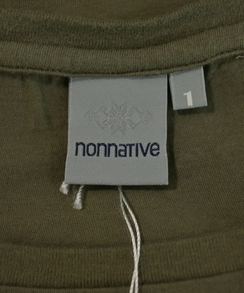 nonnative（ノンネイティブ）Tシャツ・カットソー カーキ サイズ:1(M位) メンズ/2200706864083