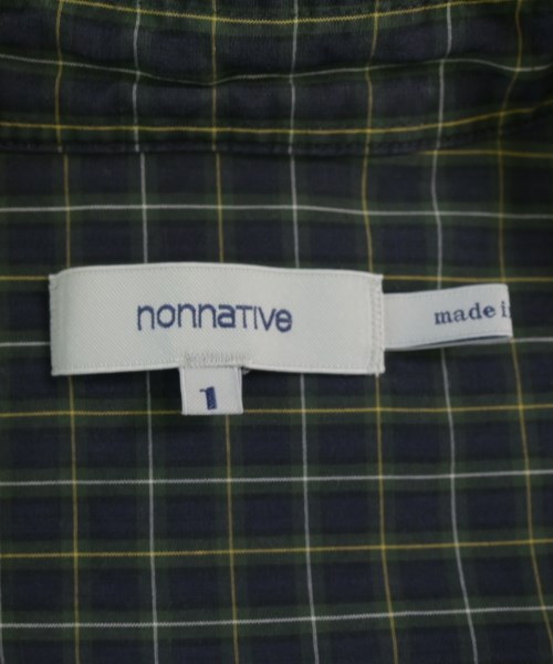 nonnative（ノンネイティブ）カジュアルシャツ 紺 サイズ:1(M位) メンズ/2200707035017