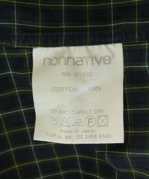 nonnative（ノンネイティブ）カジュアルシャツ 紺 サイズ:1(M位) メンズ/2200707035017