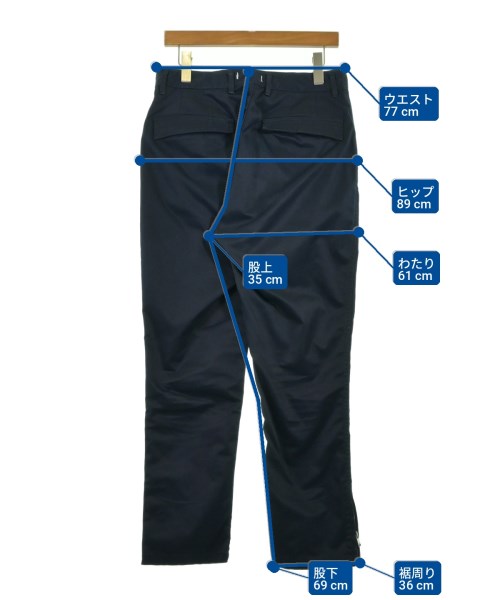 nonnative（ノンネイティブ）チノパン 紺 サイズ:2(L位) メンズ/2200707731025