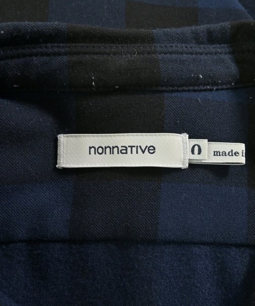 nonnative（ノンネイティブ）カジュアルシャツ 青 サイズ:0(S位) メンズ/2200710330017