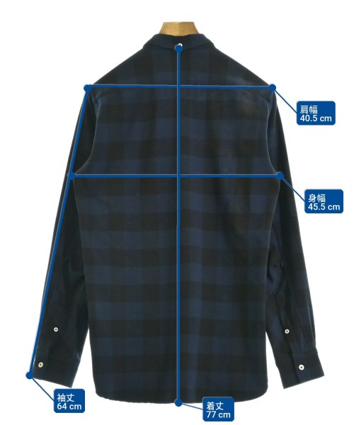nonnative（ノンネイティブ）カジュアルシャツ 青 サイズ:0(S位) メンズ/2200710330017