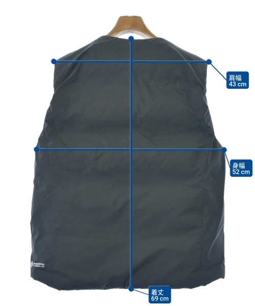 nonnative（ノンネイティブ）ダウンジャケット/ダウンベスト 黒 サイズ:1(M位) メンズ/2200663455058