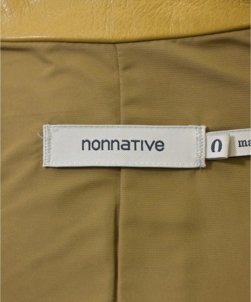nonnative（ノンネイティブ）ライダース 黄 サイズ:0(S位) メンズ/2200664064037