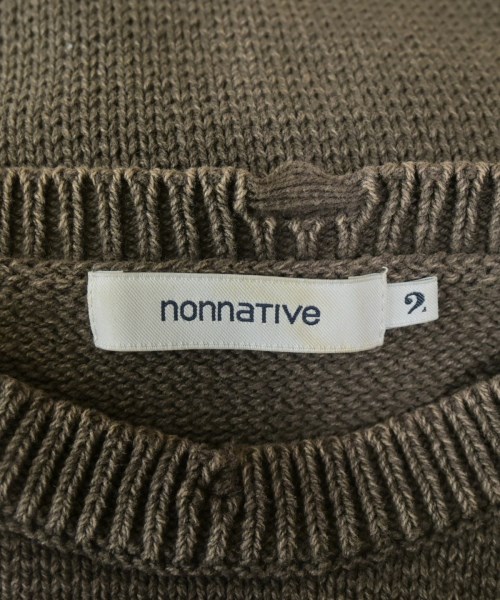 nonnative（ノンネイティブ）ニット・セーター 茶 サイズ:2(L位) メンズ/2200661271148
