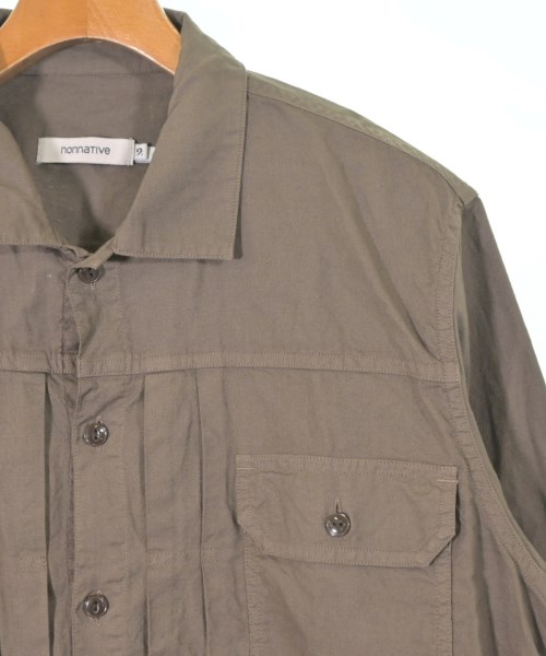 nonnative（ノンネイティブ）カジュアルシャツ 茶 サイズ:2(L位) メンズ/2200661271179