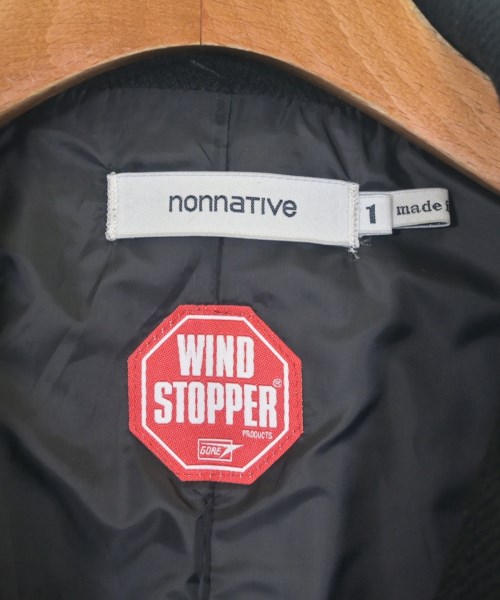 nonnative（ノンネイティブ）ピーコート 黒 サイズ:1(M位) メンズ/2200662662020