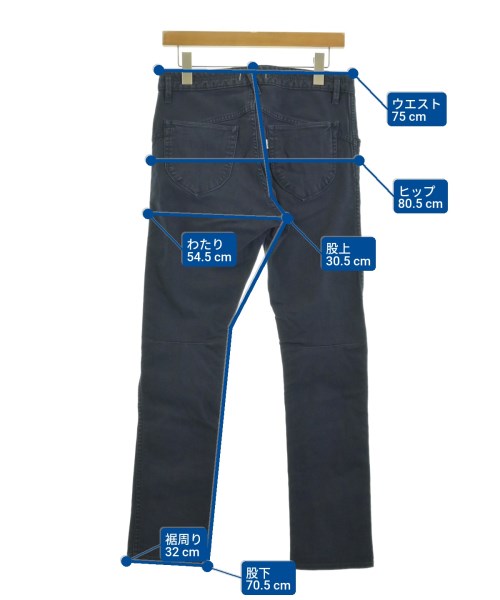 nonnative（ノンネイティブ）デニムパンツ 紺 サイズ:0(S位) メンズ/2200665656934