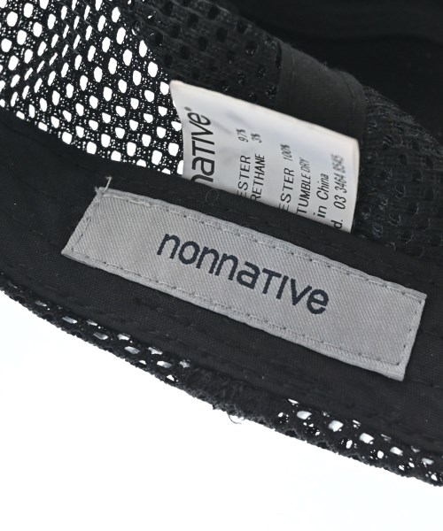 nonnative（ノンネイティブ）キャップ 黒 サイズ:- メンズ/2200670311057