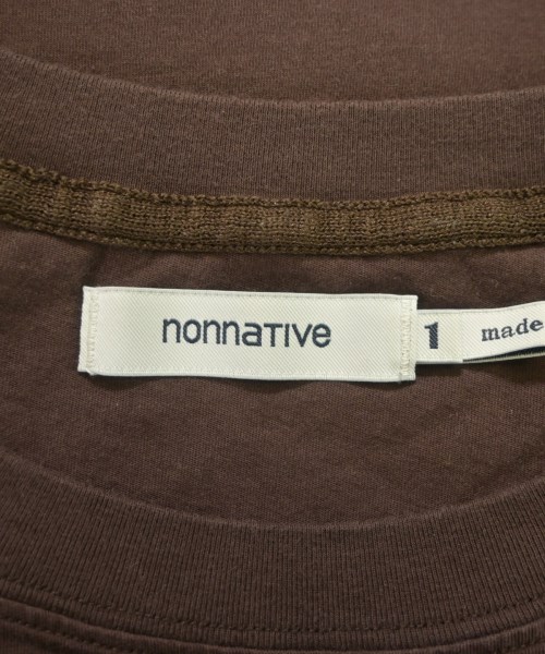 nonnative（ノンネイティブ）Tシャツ・カットソー 茶 サイズ:1(M位) メンズ/2200671493042