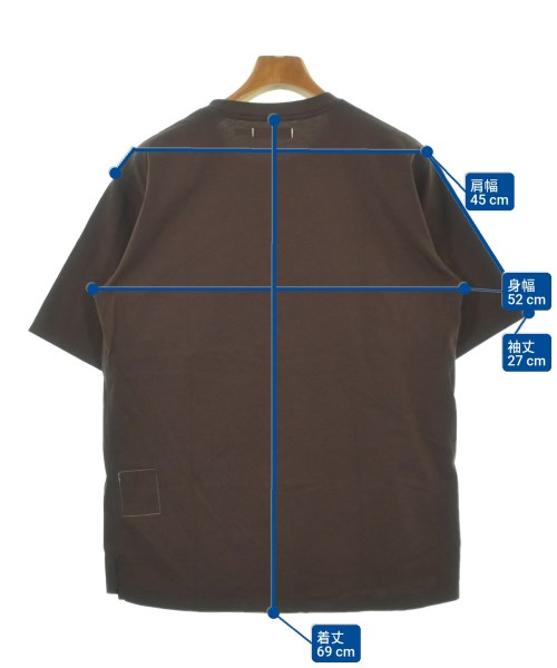 nonnative（ノンネイティブ）Tシャツ・カットソー 茶 サイズ:1(M位) メンズ/2200671493042