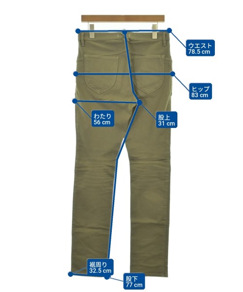 nonnative（ノンネイティブ）チノパン カーキ サイズ:1(M位) メンズ/2200718131012
