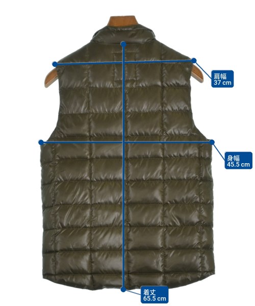 nonnative（ノンネイティブ）ダウンジャケット/ダウンベスト カーキ サイズ:1(M位) メンズ/2200725470036