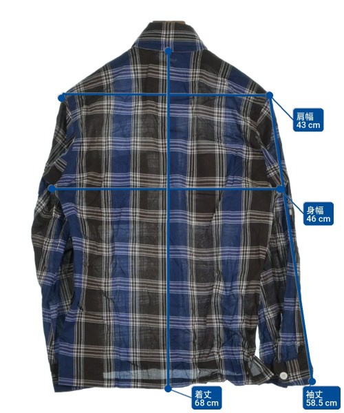 nonnative（ノンネイティブ）カジュアルシャツ 茶 サイズ:1(M位) メンズ/2200725470159