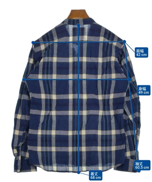 nonnative（ノンネイティブ）カジュアルシャツ 青 サイズ:1(M位) メンズ/2200725470166