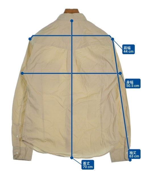 nonnative（ノンネイティブ）カジュアルシャツ ベージュ サイズ:2(L位) メンズ/2200725470173