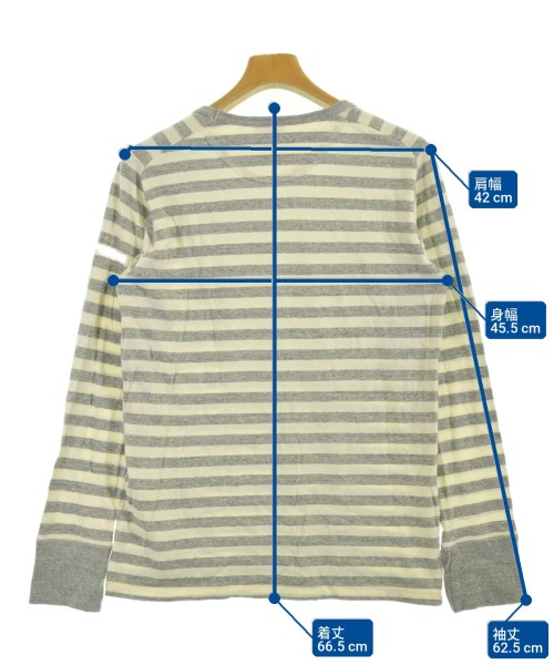 nonnative（ノンネイティブ）Tシャツ・カットソー グレー サイズ:1(M位) メンズ/2200725470227