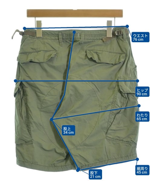 nonnative（ノンネイティブ）ショートパンツ カーキ サイズ:0(S位) メンズ/2200724971053