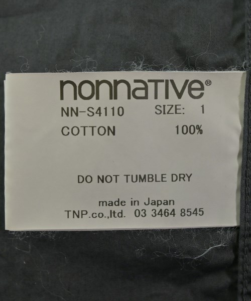 nonnative（ノンネイティブ）カジュアルシャツ 紺 サイズ:1(M位) メンズ/2200724971077