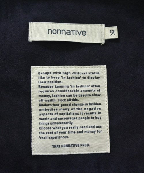 nonnative（ノンネイティブ）その他 紺 サイズ:2(L位) メンズ/2200734818010