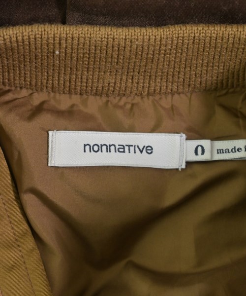 nonnative（ノンネイティブ）ダウンジャケット/ダウンベスト 茶 サイズ:0(S位) メンズ/2200716245018