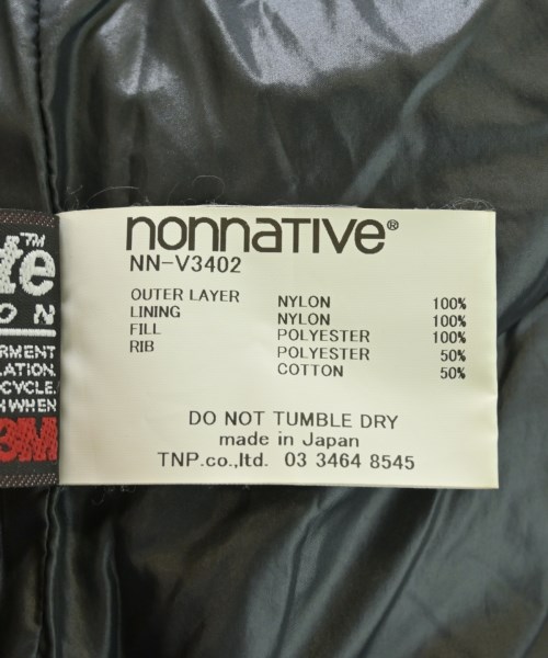 nonnative（ノンネイティブ）ダウンジャケット/ダウンベスト 紺 サイズ:1(M位) メンズ/2200716245025