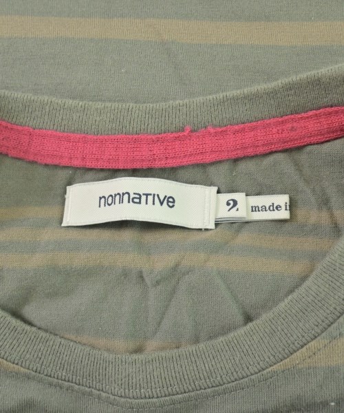 nonnative（ノンネイティブ）Tシャツ・カットソー カーキ サイズ:2(L位) メンズ/2200719351044
