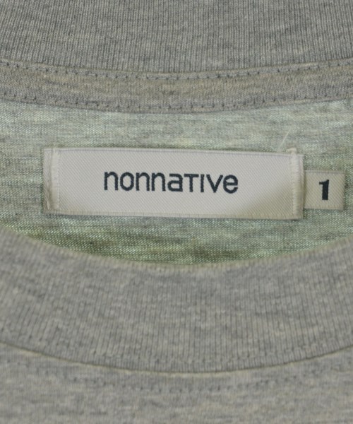 nonnative（ノンネイティブ）Tシャツ・カットソー グレー サイズ:1(M位) メンズ/2200723784050