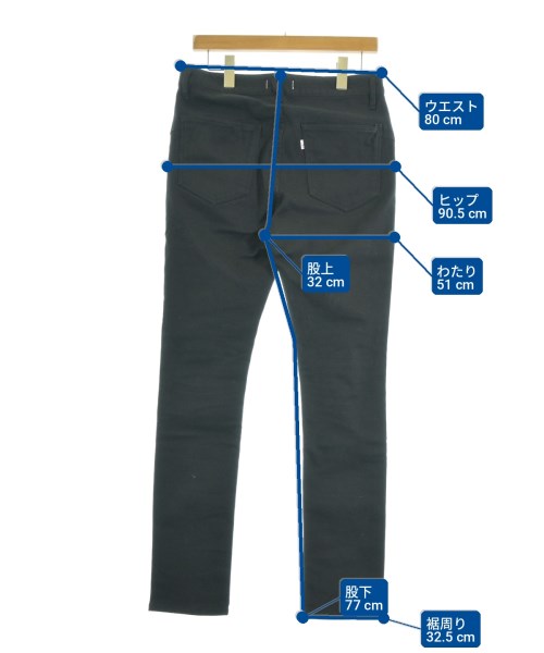nonnative（ノンネイティブ）デニムパンツ 黒 サイズ:0(S位) メンズ/2200722304013