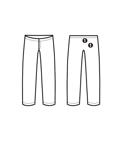 nonnative（ノンネイティブ）デニムパンツ 白 サイズ:0(S位) メンズ/2200722304099