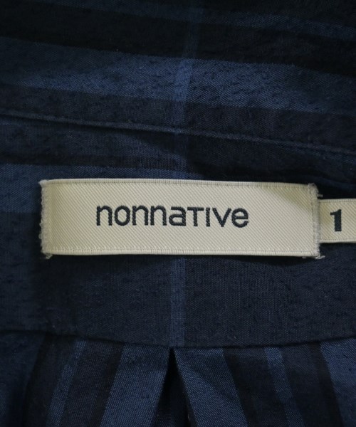 nonnative（ノンネイティブ）カジュアルシャツ 紺 サイズ:1(M位) メンズ/2200725203030