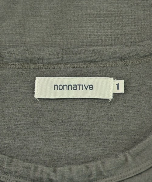 nonnative（ノンネイティブ）Tシャツ・カットソー グレー サイズ:1(M位) メンズ/2200725560010