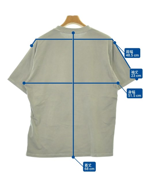 nonnative（ノンネイティブ）Tシャツ・カットソー グレー サイズ:1(M位) メンズ/2200725560027