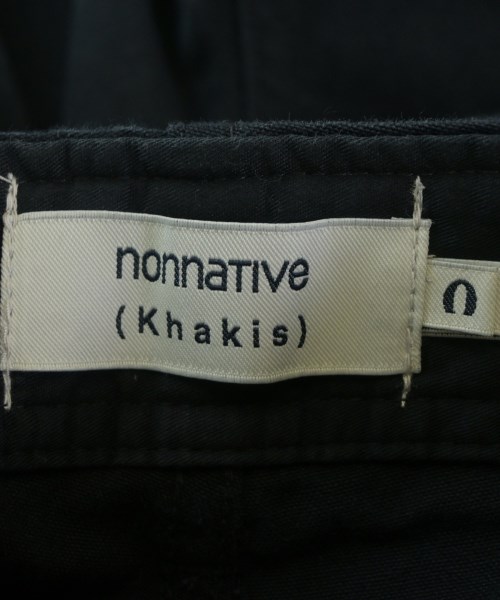 nonnative（ノンネイティブ）チノパン 黒 サイズ:0(S位) メンズ/2200725560034
