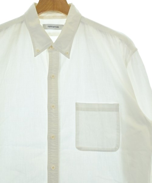 nonnative（ノンネイティブ）カジュアルシャツ 白 サイズ:2(L位) メンズ/2200725841065