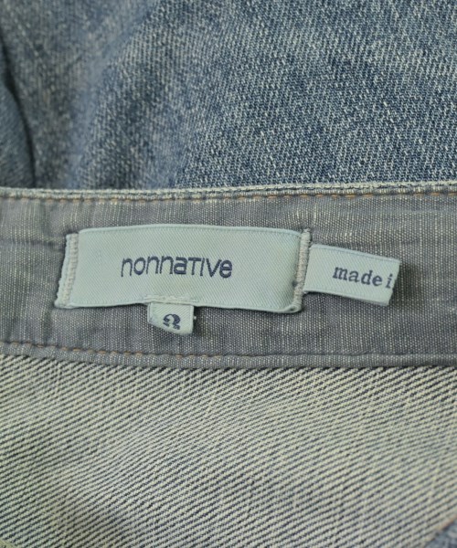 nonnative（ノンネイティブ）デニムパンツ 青 サイズ:3(XL位) メンズ/2200727494023