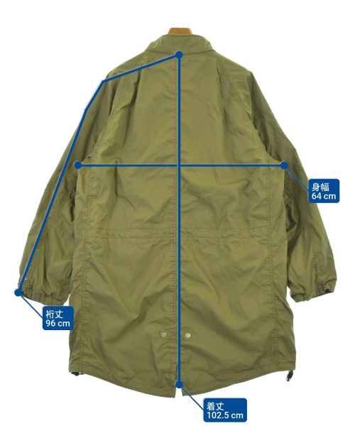 nonnative（ノンネイティブ）モッズコート カーキ サイズ:3(XL位) メンズ/2200674294066