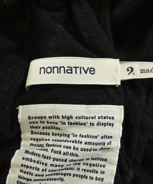 nonnative（ノンネイティブ）スウェットパンツ 黒 サイズ:2(L位) メンズ/2200674294103