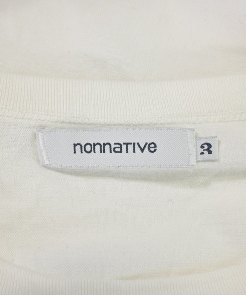 nonnative（ノンネイティブ）Tシャツ・カットソー 白 サイズ:3(XL位) メンズ/2200674294127