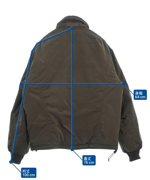 nonnative（ノンネイティブ）ブルゾン 茶 サイズ:4(XXL位) メンズ/2200679518013