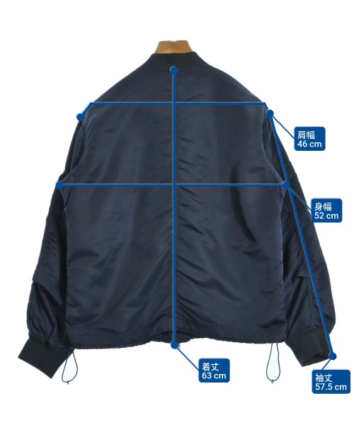 nonnative（ノンネイティブ）スタジャン 紺 サイズ:0(S位) メンズ/2200683926019