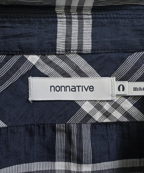 nonnative（ノンネイティブ）カジュアルシャツ 紺 サイズ:0(S位) メンズ/2200683926040