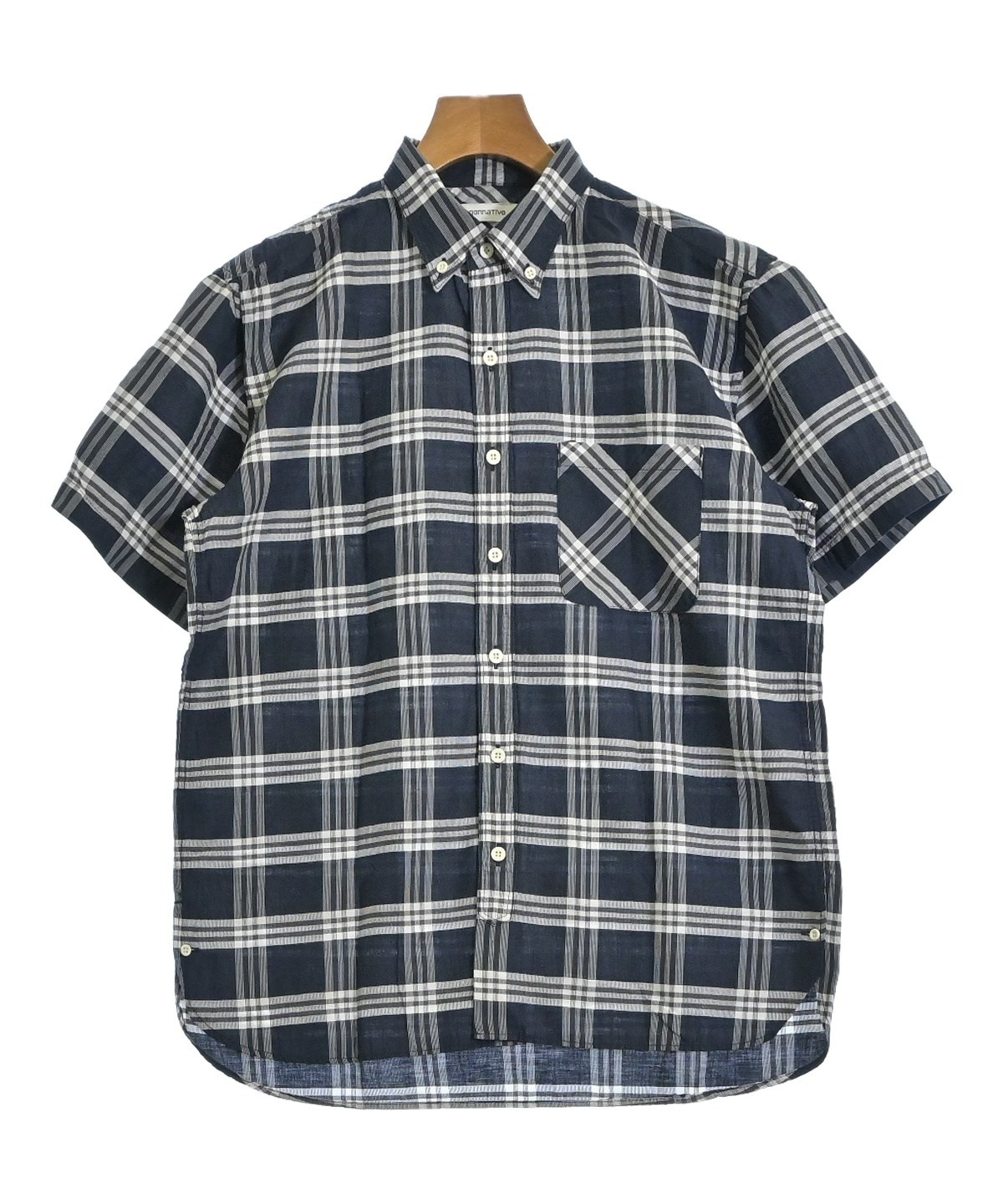 nonnative（ノンネイティブ）カジュアルシャツ 紺 サイズ:0(S位