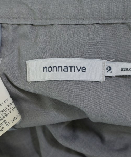 nonnative（ノンネイティブ）ショートパンツ グレー サイズ:2(L位) メンズ/2200681040083