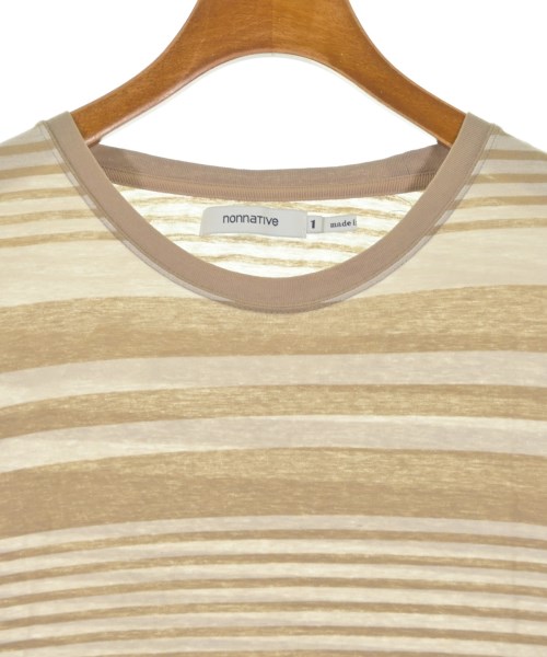 nonnative（ノンネイティブ）Tシャツ・カットソー ベージュ サイズ:1(M位) メンズ/2200681040120