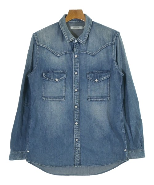 nonnative(ノンネイティヴ)カジュアルシャツ 青 サイズ:1(M位)/2200684027036