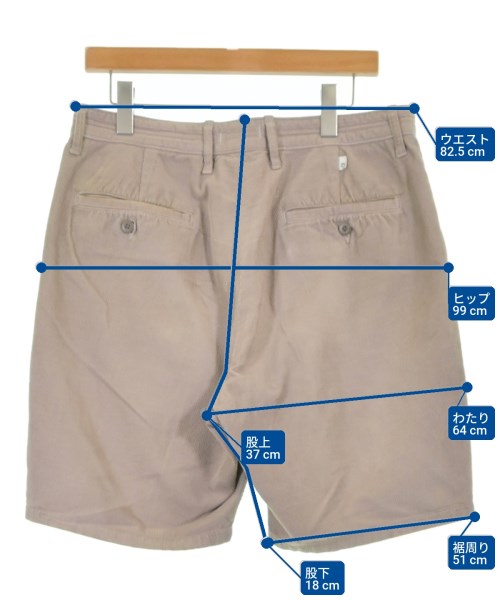 nonnative（ノンネイティブ）ショートパンツ ベージュ サイズ:2(L位) メンズ/2200683709339