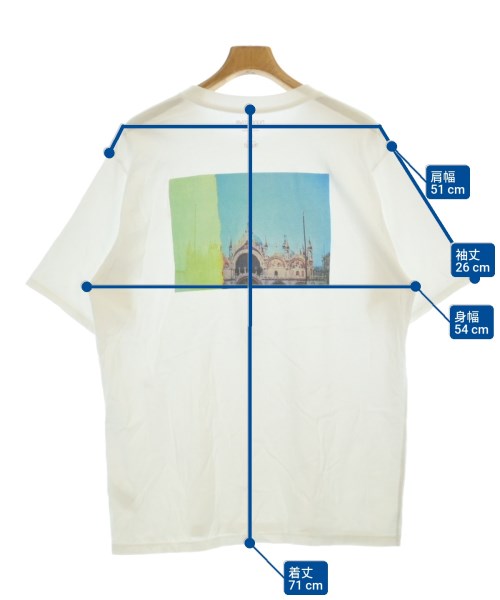 nonnative（ノンネイティブ）Tシャツ・カットソー 白 サイズ:3(XL位) メンズ/2200682791021