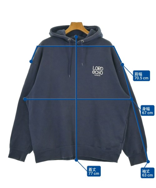 nonnative（ノンネイティブ）パーカー 紺 サイズ:XL メンズ/2200688716035